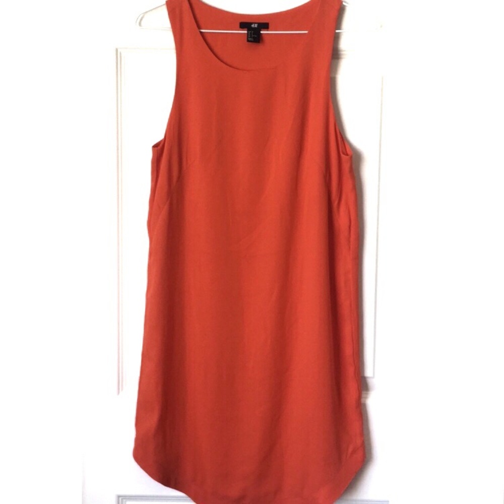 3/$15 H&M Orange Dress Size 2 or XS